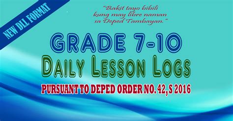 deped tambayan grade 10|New! 2nd Quarter Daily Lesson Log (DLL) .